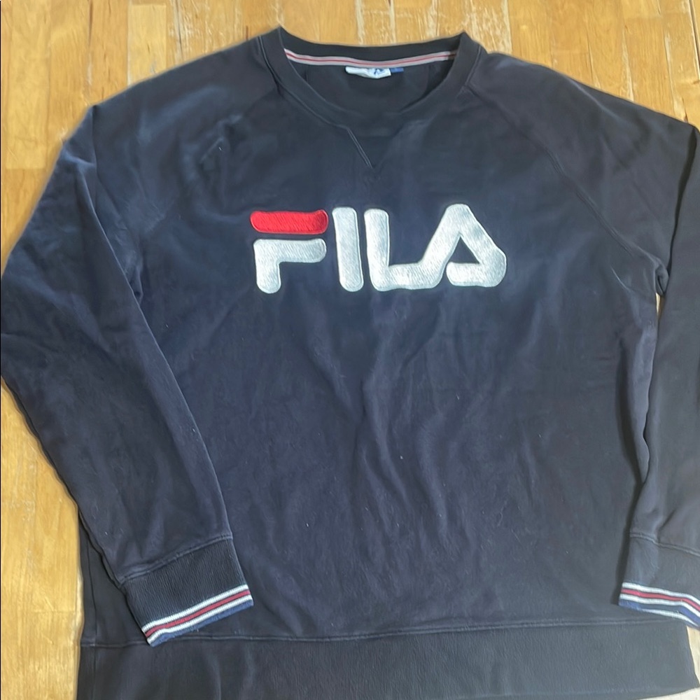 FILA Men's black Sweatshirt